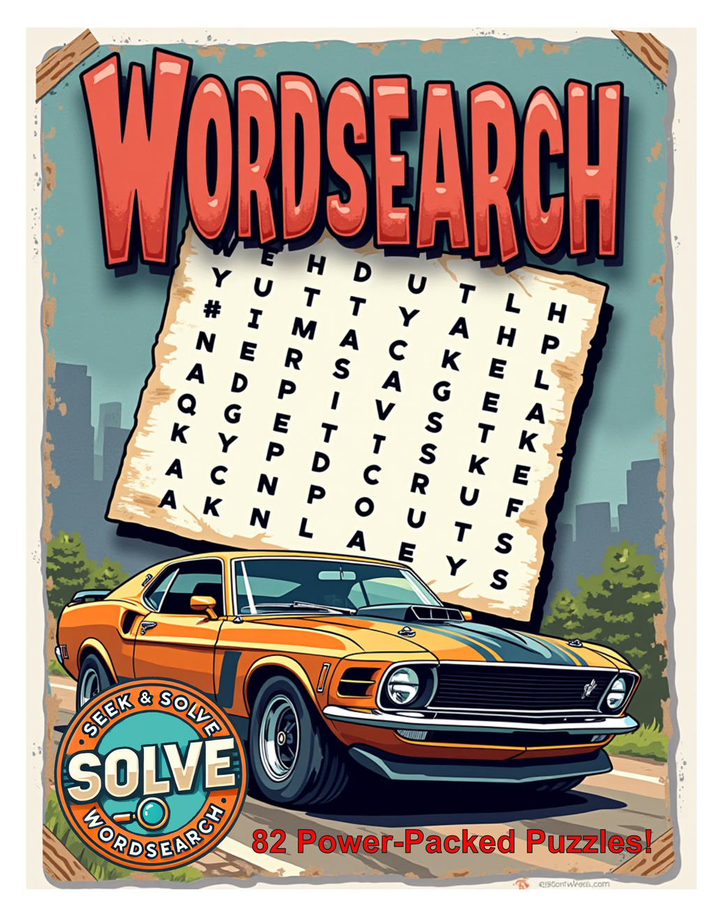Buy Automotive Word Search Puzzle Book for Car Enthusiasts